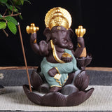 Statue Ganesh<br>Porte Encens