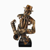 Statue Homme <br>Le Saxophoniste