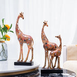 Statue Animal<br>La Girafe Statue Déco