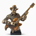 statuette guitare jazz