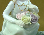 Statue Femme<br>Porcelaine Fillette