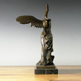 Statue Grecque<br>Victoire de Samothrace en Bronze