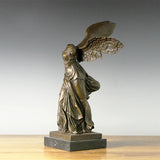 Statue Grecque<br>Victoire de Samothrace en Bronze