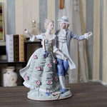 Statuette Couple Porcelaine