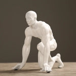 Sculpture Homme Nu Assis