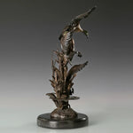 Statue Animal<br> en Marbre et en Bronze