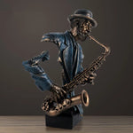 Statue Homme <br>Le Saxophoniste