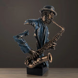 Statue Homme <br>Le Saxophoniste