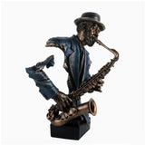 Statue Homme <br>Le Saxophoniste