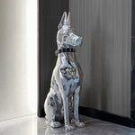 Statue Doberman