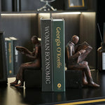 Statue Moderne<br>Le Serre Livre des Bonhommes