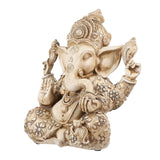 Statue Ganesh<br>Blanc