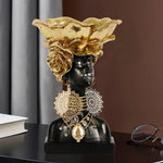 Statue Africaine<br>Buste Femme