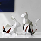 Statue Animal<br>Le Lapin Origami