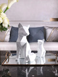 Statue Animal<br>Le Renard Blanc