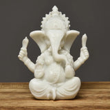 Statue Ganesh Blanche