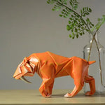 Sculpture Tigre Origami