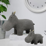 Statue Animal<br>L'Hippopotame Déco