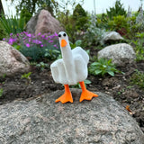 Statue Animal<br>Le Canard Doigt d'honneur