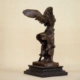 Statue Grecque<br>Victoire de Samothrace tout en Bronze