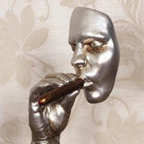 Statue Homme<br>La Cigarette