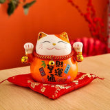 Maneki Neko Orange