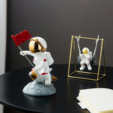 Statue Moderne<br>L'Astronaute Miniature