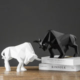 Statue Animal<br>Le Taureau Origami