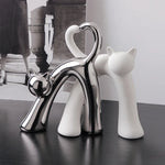 Statue Chat<br>Le Design abstrait