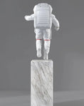 Statue Moderne<br>L'astronaute de Marbre