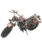 Statue Moderne<br>La Moto Miniature Métal