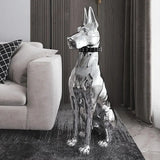 Statue Chien<br>Le Doberman