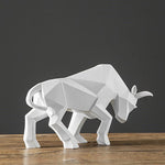 Statue Animal<br>Le Taureau Origami