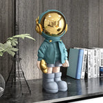 Statue Moderne<br>L'Astronaute