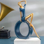 Sculpture Femme Lecture