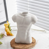 Statue Homme<br>Le Buste Fleur