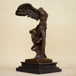 Statue Grecque<br>Victoire de Samothrace tout en Bronze