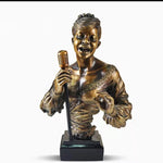 statue chanteuse jazz