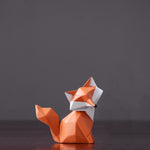 Statue Animaux<br>Le Renard Origami