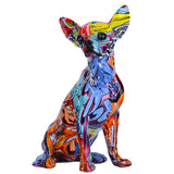 Statue Chien<br>Le Chihuahua en Résine