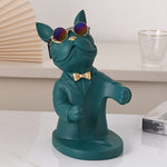 Statue Bouledogue<br>Le Porte Bouteille Original