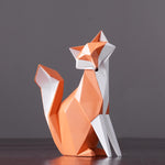 Statue Animaux<br>Le Renard Origami