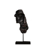 visage sculpture grecque