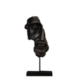 visage sculpture grecque