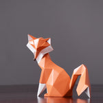 Statue Renard Origami