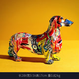 Statue Chien<br>Le Teckel