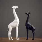 Statue Girafe Origami