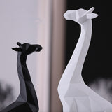 Statue Animal<br>La Girafe Origami