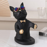 Statue Bouledogue<br>Le Porte Bouteille Original