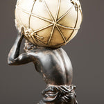 Statue Grecque <br>Atlas de Bronze